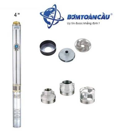 Máy bơm chìm giếng khoan 4inch Mastra R95