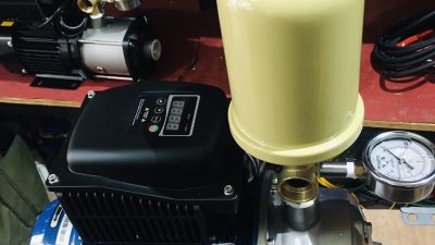 Lắp đăth bơm tắng áp biến tần cho khách sạn Sline tại Hạ Long